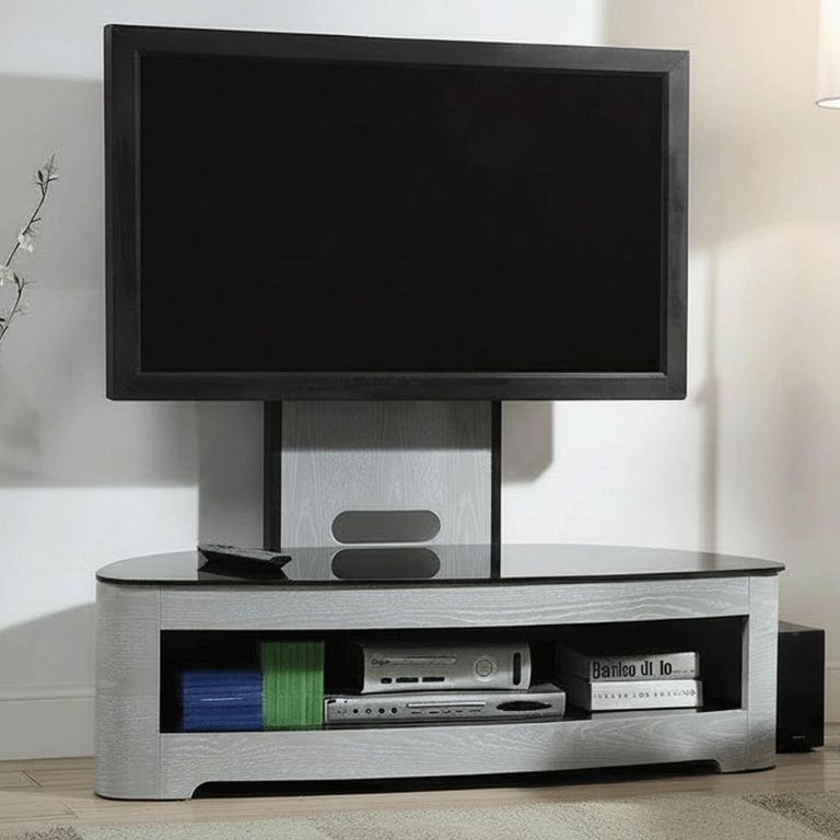Curve TV Stand - Grey Ash - JF209