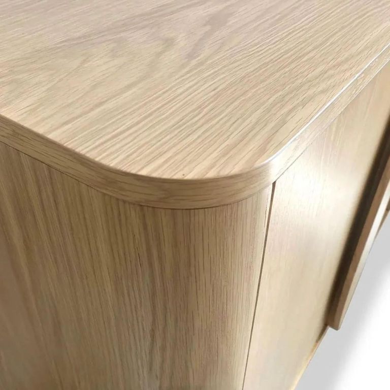 Clearance - Cara Large TV Unit - 4 Door - Oak - A550