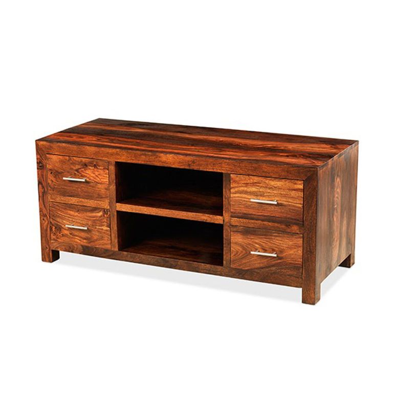 Cube Sheesham 118cm TV Unit