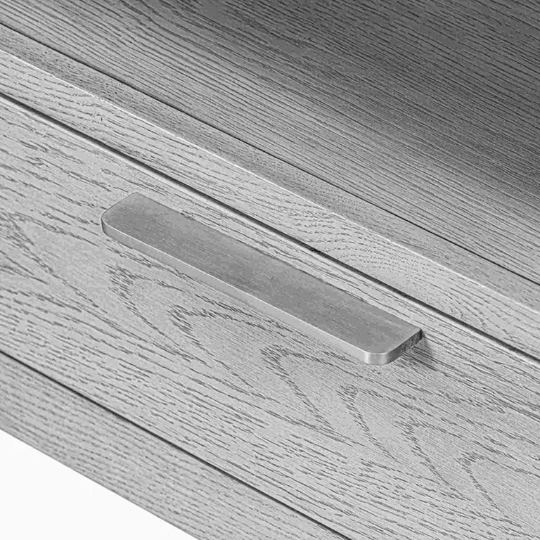 Clearance - Amsterdam TV Unit - 2 Drawer - Grey Washed Oak - FSS16589