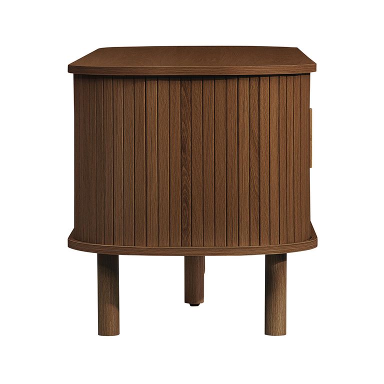 Axel TV Unit - Small - Walnut Fluted