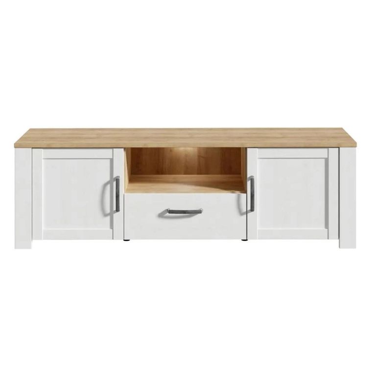 Bohol TV Unit - 2 Door - 1 Drawer - 166cm - White