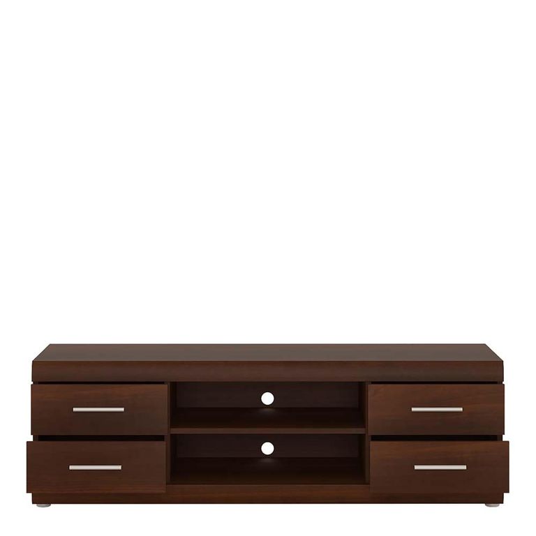 Imperial TV Unit - 4 Drawer - 140cm - Mahogany