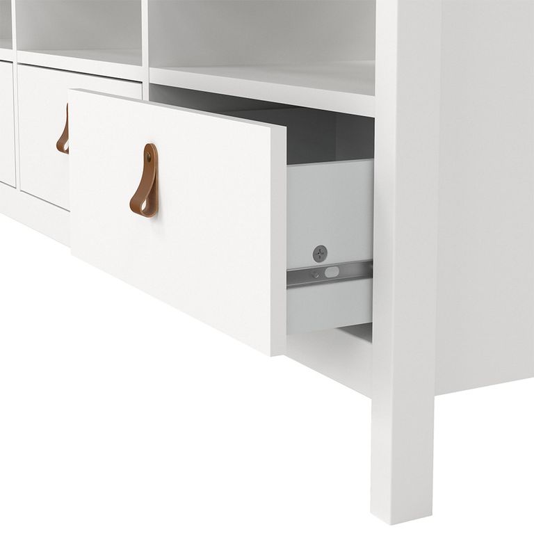 Barcelona TV Unit - 3 Drawer - 151.2cm - White