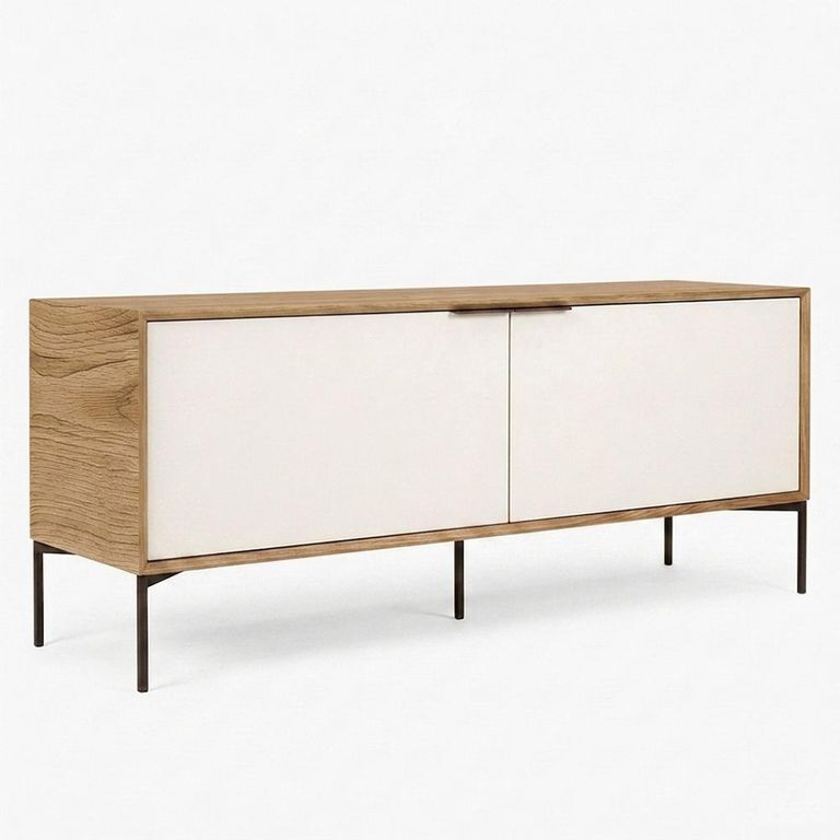 Helga TV Unit - 2 Drawer - Oiled Oak - Variation Available