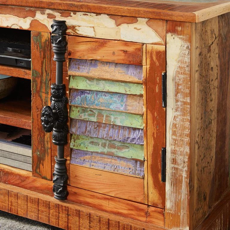 Coastal TV Unit - 125cm - Reclaimed Wood