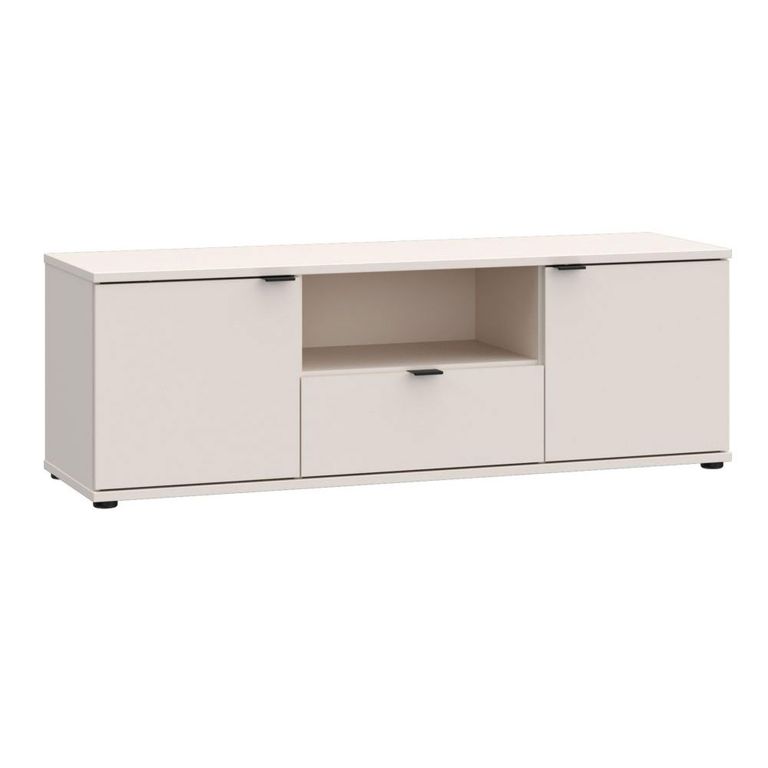 Ganymede TV Unit - 2 Door - 1 Drawer - 129.8cm - Sand