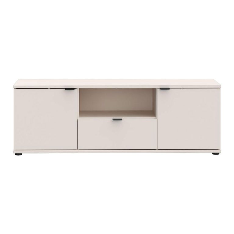 Ganymede TV Unit - 2 Door - 1 Drawer - 129.8cm - Sand