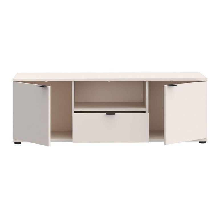 Ganymede TV Unit - 2 Door - 1 Drawer - 129.8cm - Sand