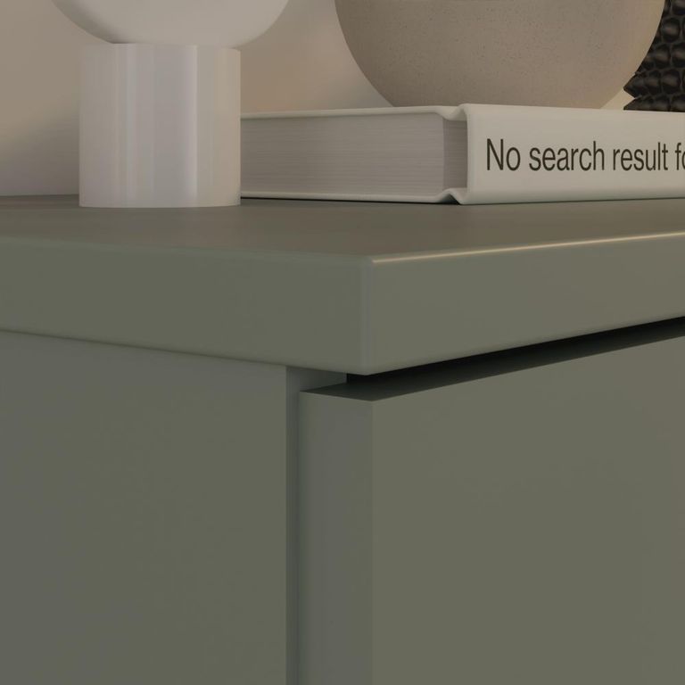 Ganymede TV Unit - 2 Door - 2 Drawer - 129.8cm - Sage Green