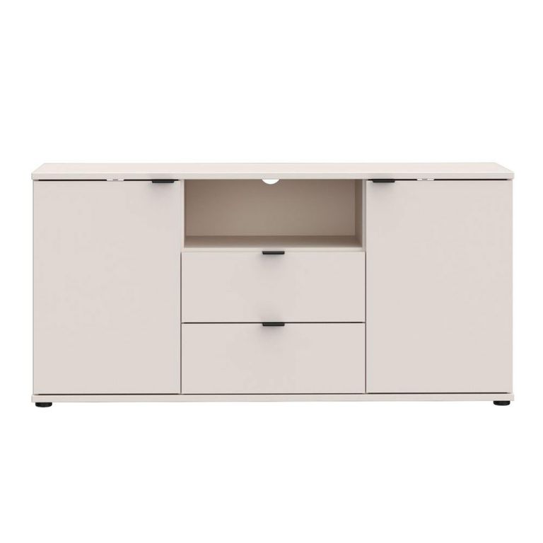 Ganymede TV Unit - 2 Door - 2 Drawer - 129.8cm - Sand