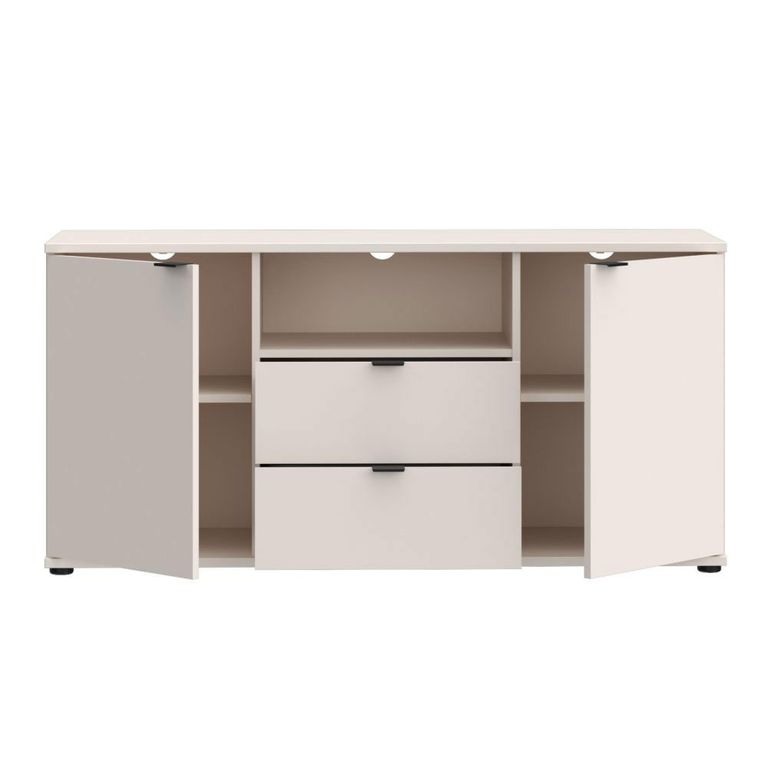 Ganymede TV Unit - 2 Door - 2 Drawer - 129.8cm - Sand