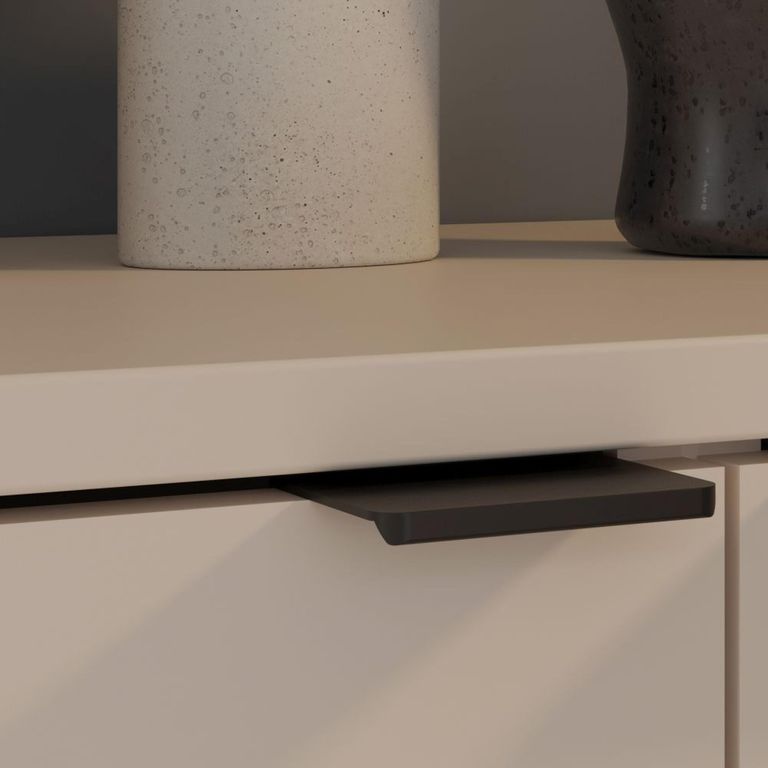 Ganymede TV Unit - 2 Door - 2 Drawer - 129.8cm - Sand