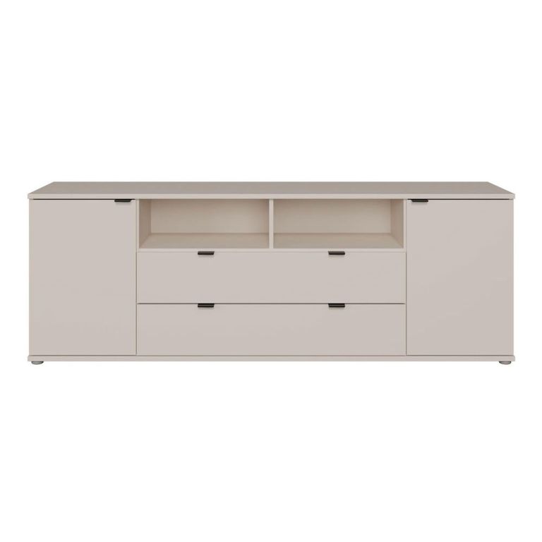 Ganymede TV Unit - 2 Door - 2 Drawer - Wide - 179.5cm - Sand