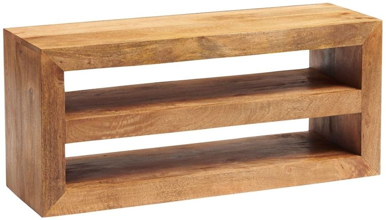 Ajmer Light Mango Wood 107cm TV Unit