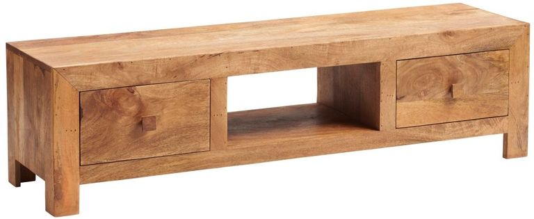 Ajmer Light Mango Wood 145cm TV Unit