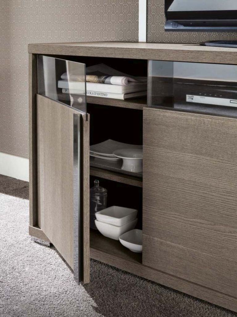 Tivoli TV Unit - 165cm - Grey Wood
