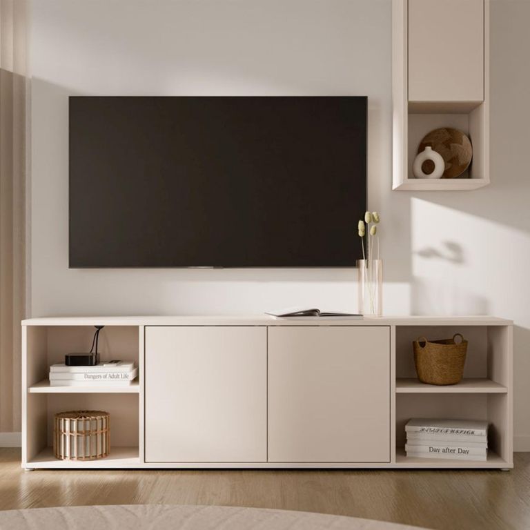 Alice Springs TV Cabinet - 2 Door - 218.9cm - Sand