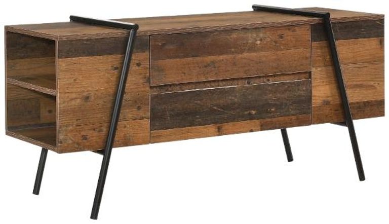 Alpena Rustic Oak 120cm TV Unit