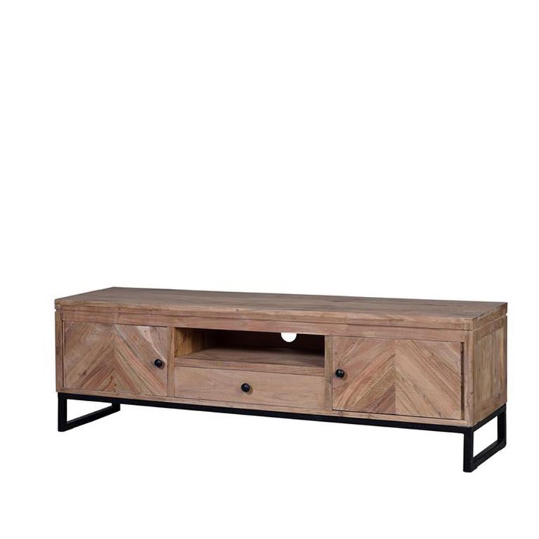 Amandas Storage TV Unit - Solid Acacia Wood