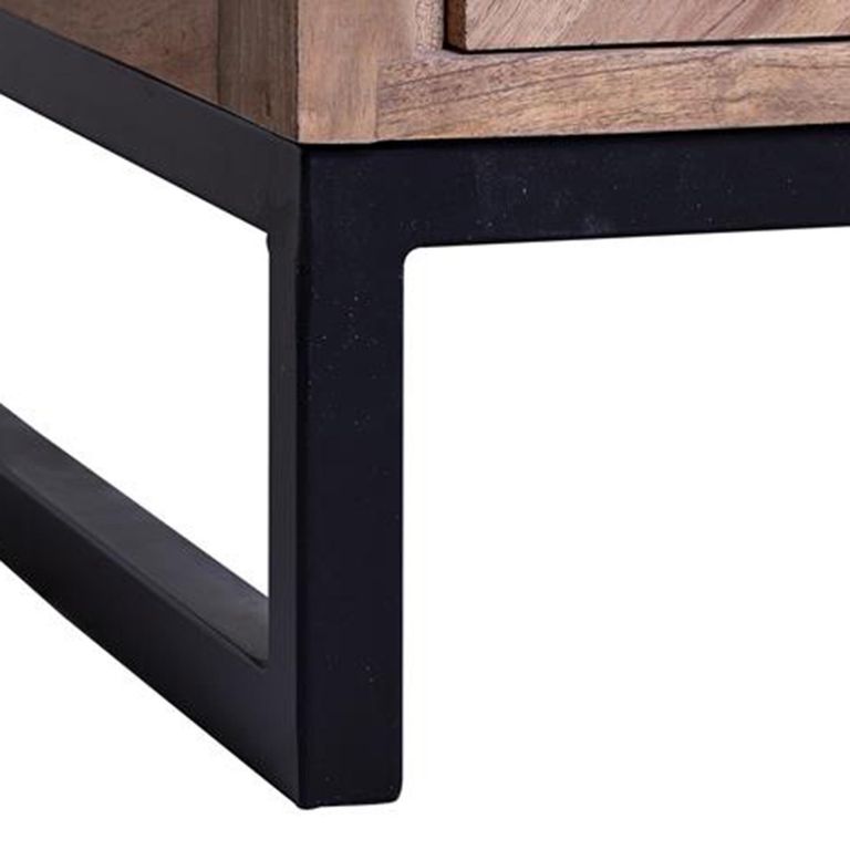 Amandas Storage TV Unit - Solid Acacia Wood