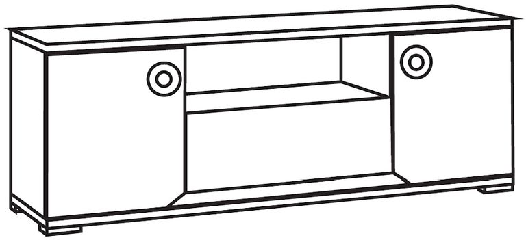 Angelo 152cm TV Unit