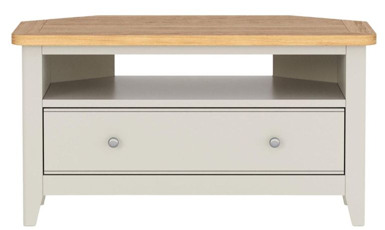 Arden Grey Painted 90cm Corner TV Unit