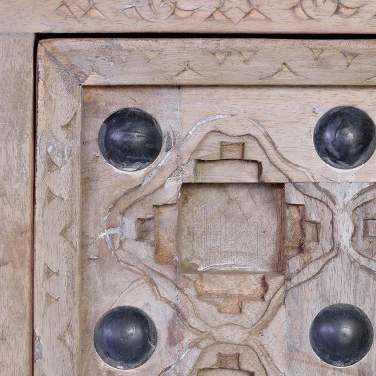 Arezzo TV Unit - 2 Door - Mango Wood