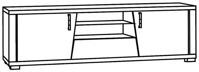 Bagni 160cm TV Unit