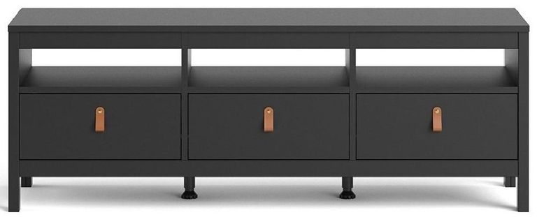 Barcelona Black 151cm TV Unit