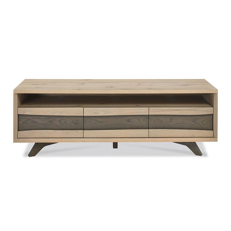 Cadell Aged Oak TV Unit - 3 Drawer
