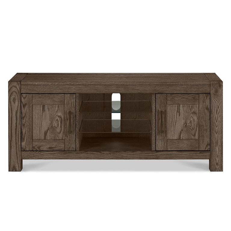 Turin Dark Oak Entertainment Unit - Up to 50in