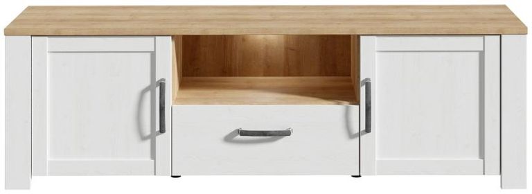 Bohol White 166cm TV Unit