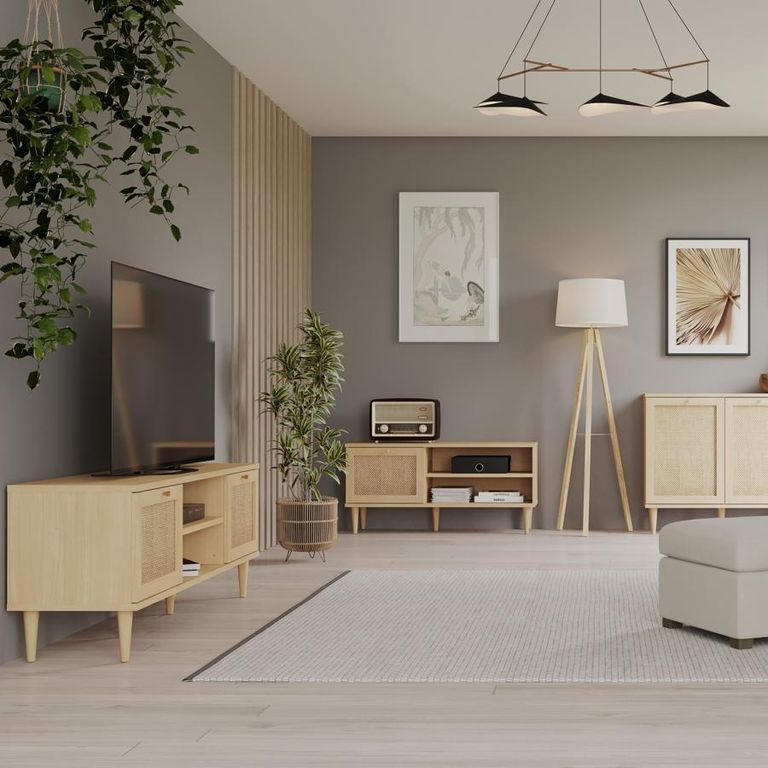 Calasetta Rattan 159cm TV Unit