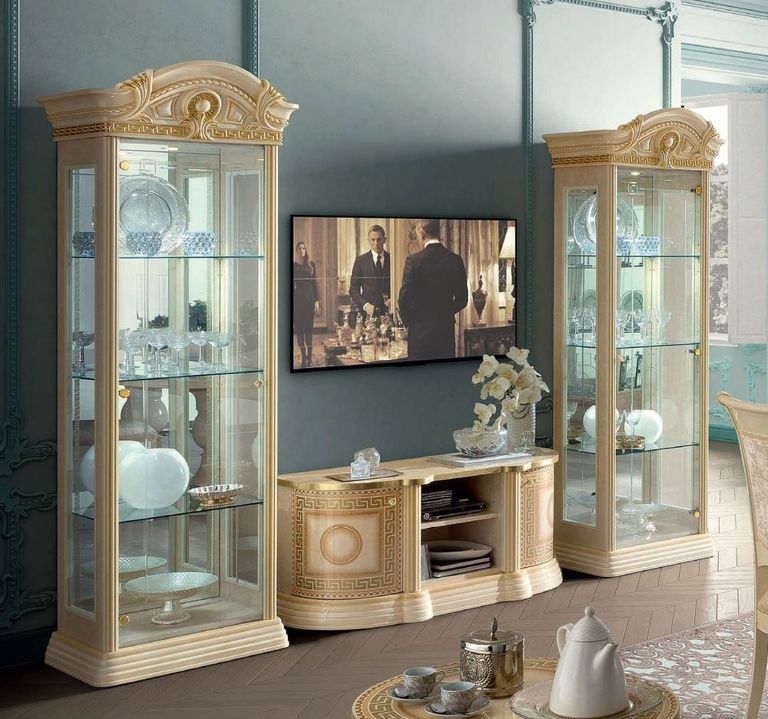 Aida TV Unit - Ivory