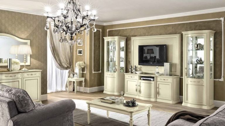 Torriani TV Unit - Large - Ivory