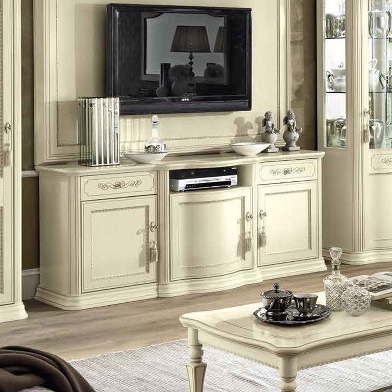 Torriani TV Unit - Large - Ivory