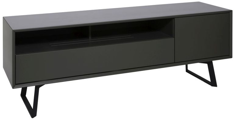 Cannon Black and Grey 160cm TV Stand ADCA1600-GRY