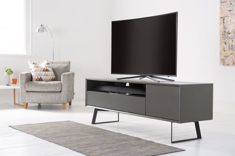 Cannon Black and Grey 160cm TV Stand ADCA1600-GRY