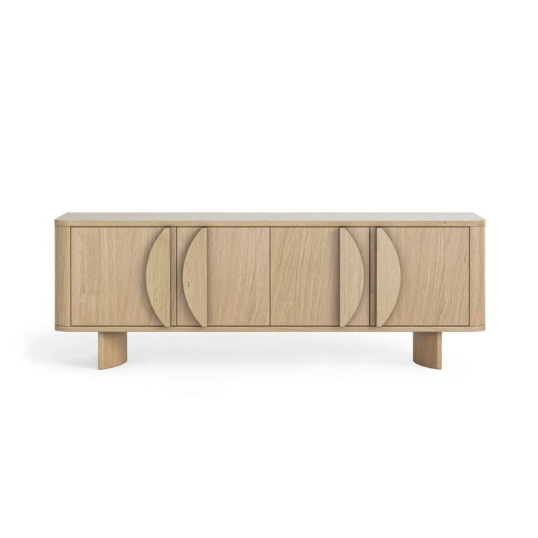 Cara TV Unit - 4 Door - Oak