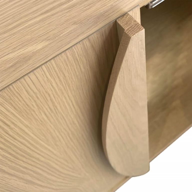 Cara TV Unit - 4 Door - Oak