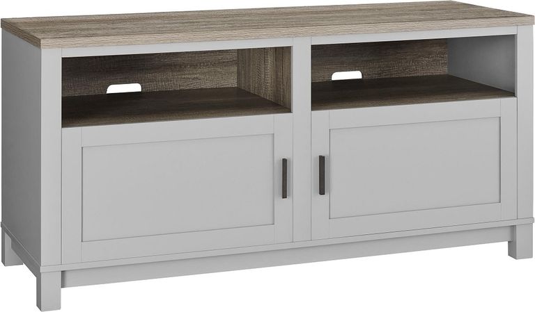 Castro TV Cabinet in Weathered Oak and Grey - 1753196COMUK