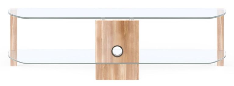 Ceiba Clear Glass 150cm TV Stand - ADCE1500-LO