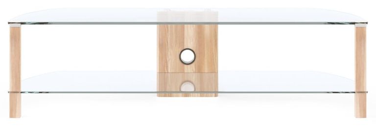 Ceiba Clear Glass 150cm TV Stand - ADCE1500-LO