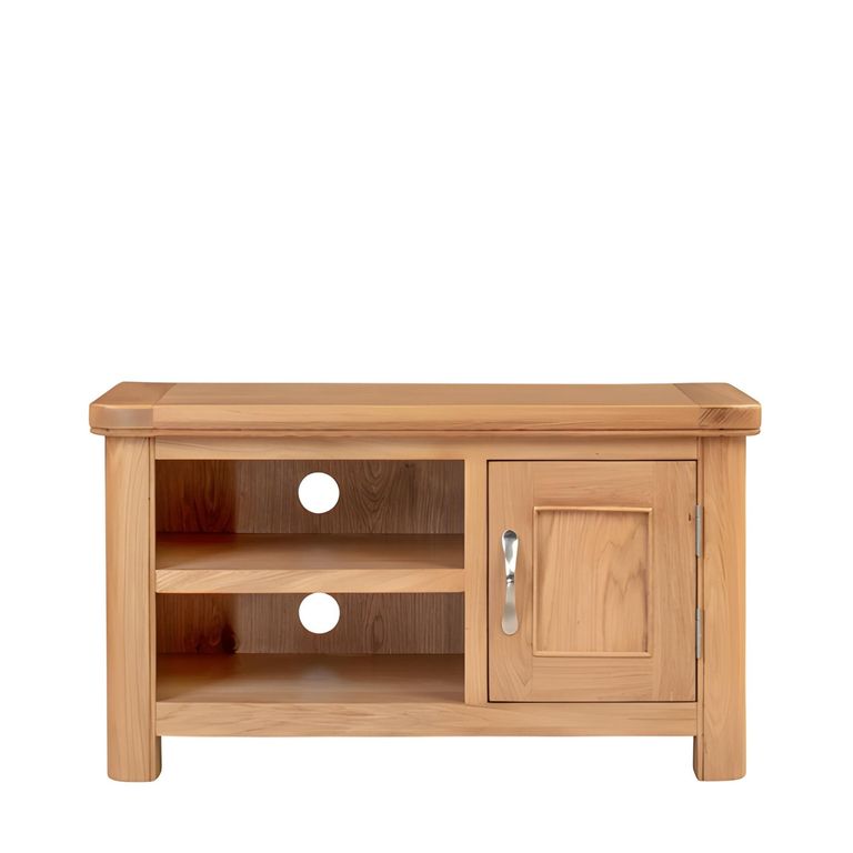 Clarion TV Unit - 1 Door - Small - Oak