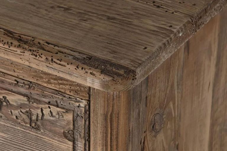 Clearance - Alpine Recycled Wood 180cm Large TV Unit - FSS15985