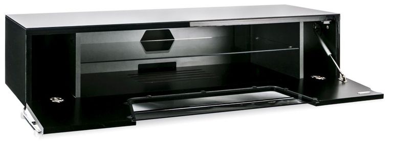 Conway 120cm TV Stand in Black - CRO2-1200CB-BLK