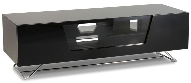 Conway 120cm TV Stand in Black - CRO2-1200CB-BLK