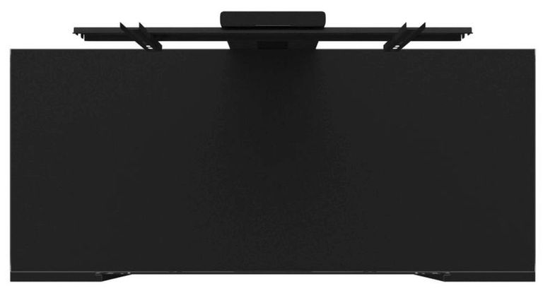 Conway 120cm TV Stand with Bracket in Black - CRO2-1200BKT-BK