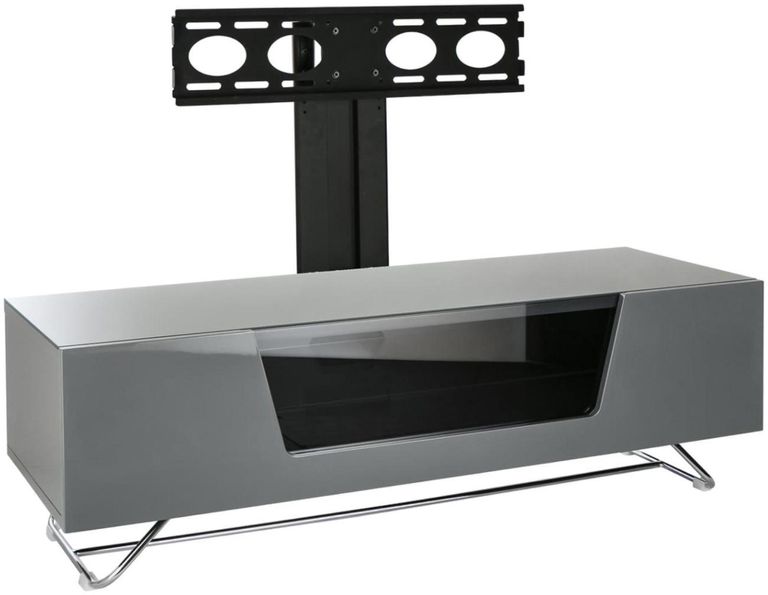 Conway 120cm TV Stand with Bracket in Grey - CRO2-1200BKT-GR